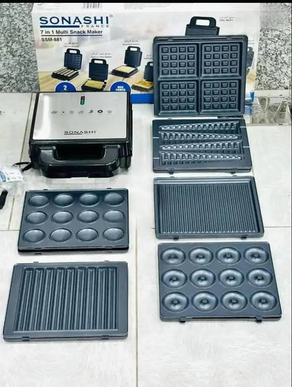 صانعة الوجبات الخفيفة المتعددة من سوناشي SSM-881